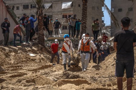 الامم المتحدة تدعو لتحقيق دولي بالمقابر الجماعية في غزة وواشنطن تعبر عن قلقها