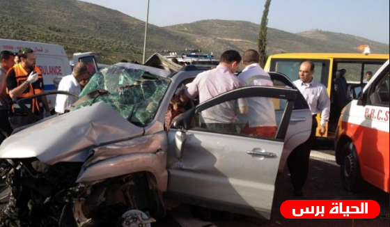 مصرع خمس أشخاص خلال حوادث الشهر الماضي بالضفة الغربية