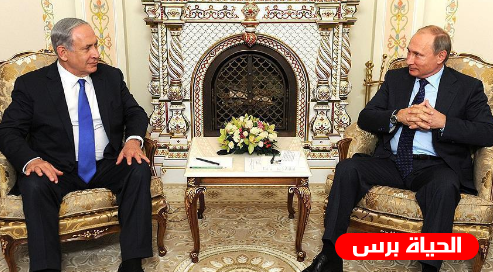 نتنياهو يؤكد لبوتين على مواصلة عمل جيشه في سوريا