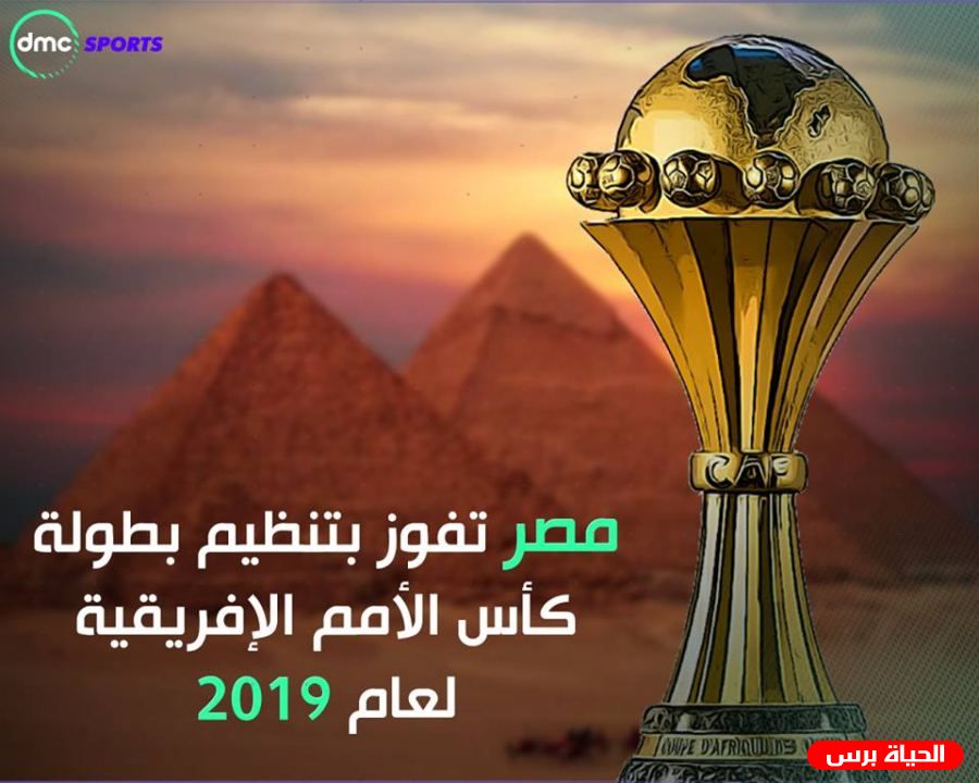 مصر تفوز بتنظيم كأس الأمم الأفريقية 2019