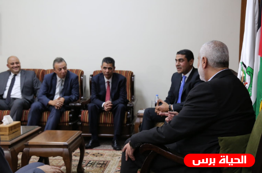 الوفد الأمني المصري يلتقي هنية ويبحث ملفي التهدئة ومعبر رفح
