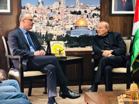 هيئة الأسرى ووزارة العدل تبحثان سبل تدويل قضية الاسرى ومواجهة قوانين الاحتلال