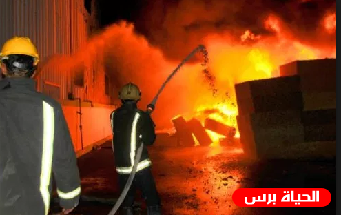 انفجار اسطوانة غاز في مخيم البريج