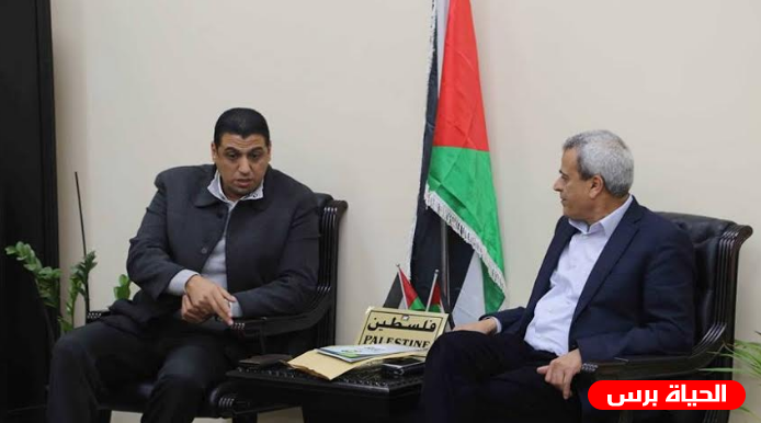 قلقيلية: المحافظ يلتقي وفدا من فرع جامعة القدس المفتوحة 