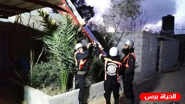الدفاع المدني يتعامل مع 94 حدثا منذ الصباح