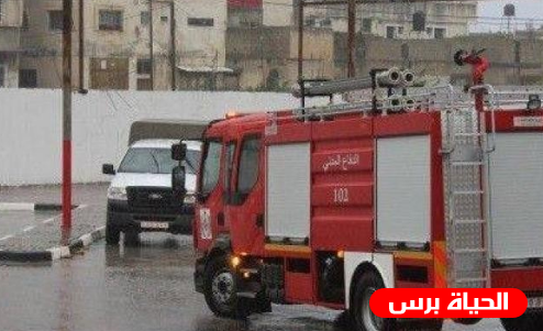 الدفاع المدني يهيب بالمواطنين الالتزام بالتحذيرات خلال المنخفض الجوي