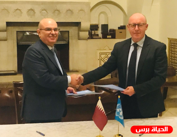 قطر والأمم المتحدة توقعان اتفاق تفاهم بشأن مشاريع في غزة