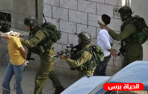 الاحتلال يعتقل 21 مواطنا من الضفة الغربية