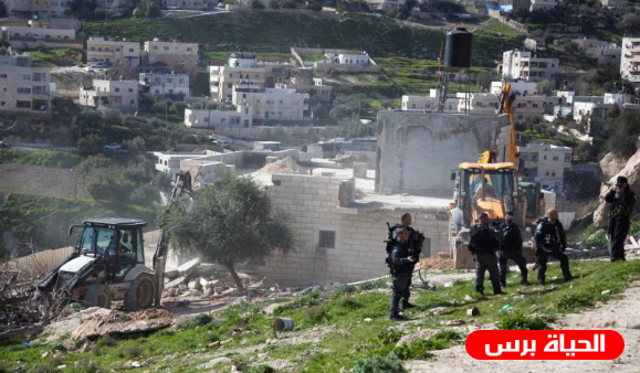 الاحتلال يجبر عائلة جعافرة على اخلاء منزلها في سلوان