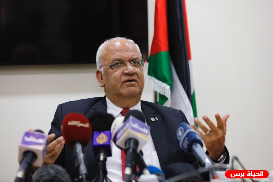 عريقات يؤكد وجوب استمرار الأونروا بتحمل مسؤولياتها تجاه اللاجئين الفلسطينيين