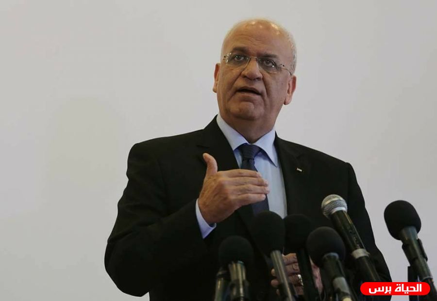 عريقات: على الاتحاد الأوروبي الإعتراف بفلسطين والتدخل السياسي للحفاظ على فرص السلام
