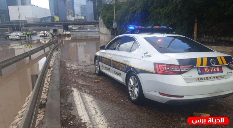 وفاة شاب وامرأة جراء الفيضانات في يافا
