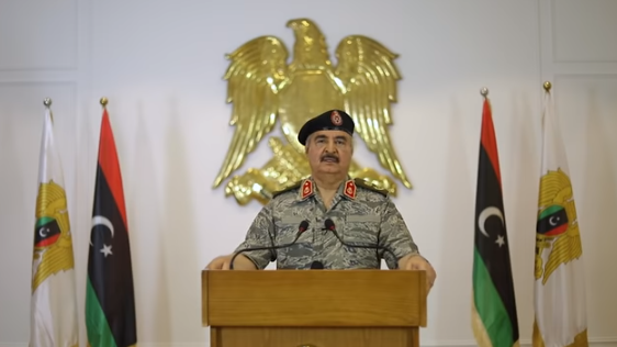 فيديو .. حفتر يدعو الليبيين للتعبئة ومواجهة القوات التركية