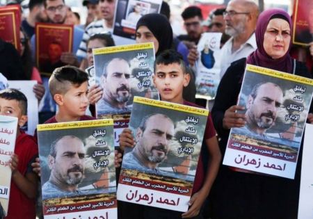 112 يوما على إضرابه.. تحذير من خطورة الوضع الصحي للأسير أحمد زهران