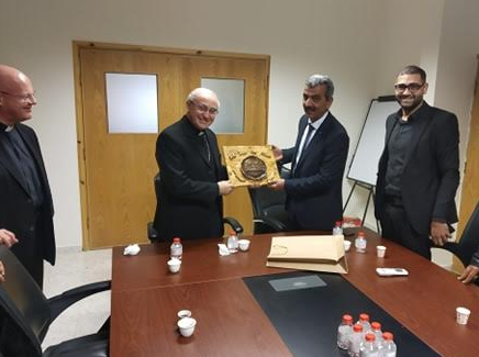 القاصد الرسولي يزور بلدية الزبابدة