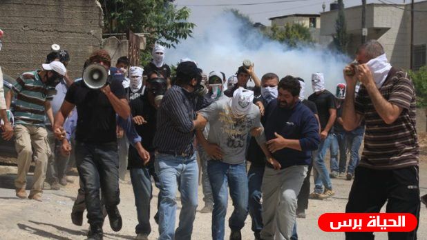 إصابة 3 مواطنين بينهم ناشط إسرائيلي في مسيرة كفر قدوم الأسبوعية