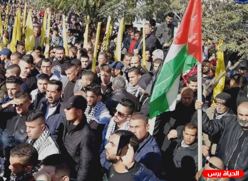 جنين تحيي الذكرى الــ 55 لانطلاقة الثورة الفلسطينية
