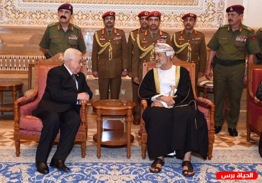 الرئيس يقدم العزاء للسلطان هيثم بن طارق بن تيمور بوفاة السلطان قابوس