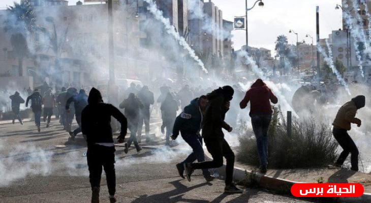 الاحتلال يقمع فعالية سلمية في قرية المزرعة الغربية