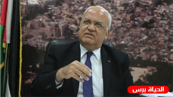 عريقات: أي حل لا يستند إلى تجسيد استقلال دولة فلسطين مرفوض جملة وتفصيلا
