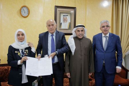 الرجوب يوقع 3 اتفاقيات تعاون مع جمعية الكشافة والمرشدات الكويتيين والاتحاد الكشفي للبرلمانيين العرب