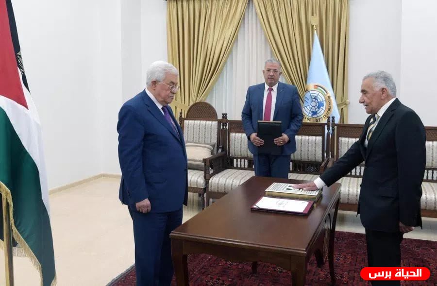 المستشار عيسى أبو شرار يؤدي اليمين القانونية أمام الرئيس رئيسا لمجلس القضاء الأعلى