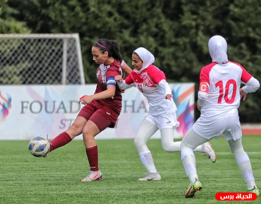 واعدات فلسطين يخسرن أمام الأردن في بطولة غرب آسيا