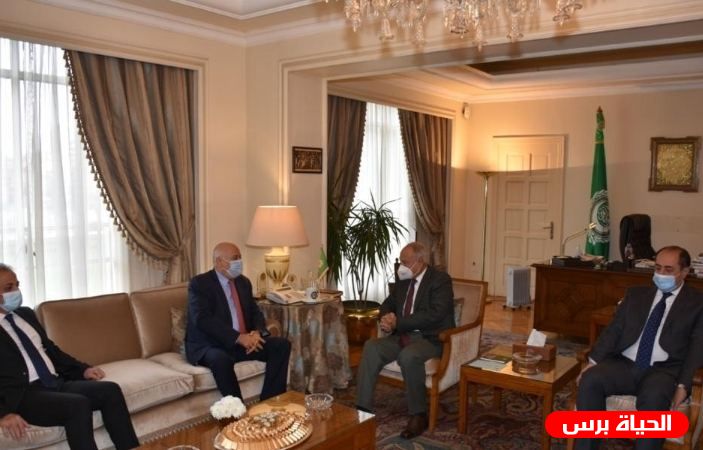 الرجوب يلتقي ابو الغيط