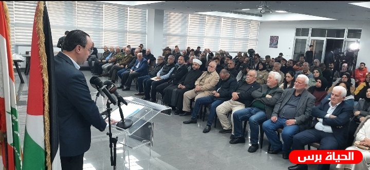 اللواء أبو العردات يرعى حفل توقيع كتاب د.وسيم وني في صيدا