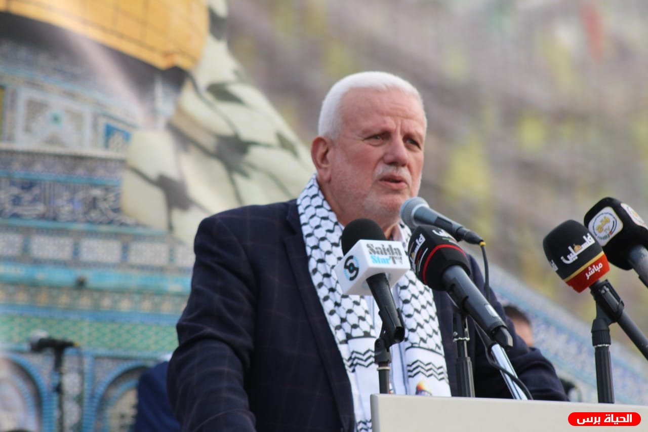 أبو العردات يتوجّه بالشكر إلى الحضور الفلسطيني واللبناني الذي لبَّى الدعوة للمشاركة في إحياء ذكرى الانطلاقة
