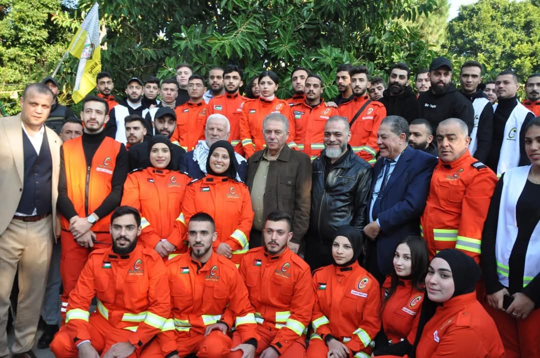 جمعية الخدمات الطبية الفلسطينية وحدة الإسعاف والطوارئ تواكب الذكرى الستين لانطلاقة حركة 