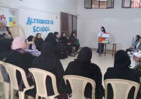جمعية الهلال الأحمر الفلسطيني في لبنان تواصل حملات التوعية الصحية لتعزيز أهمية التطعيم في المخيمات والتجمعات الفلسطينية