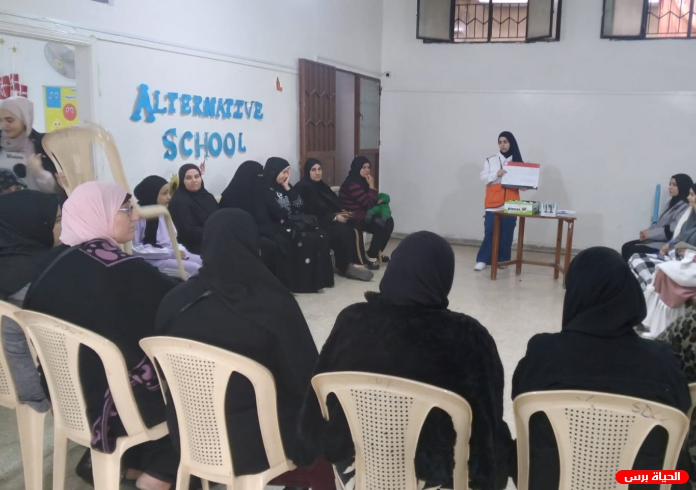 جمعية الهلال الأحمر الفلسطيني في لبنان تواصل حملات التوعية الصحية لتعزيز أهمية التطعيم في المخيمات والتجمعات الفلسطينية