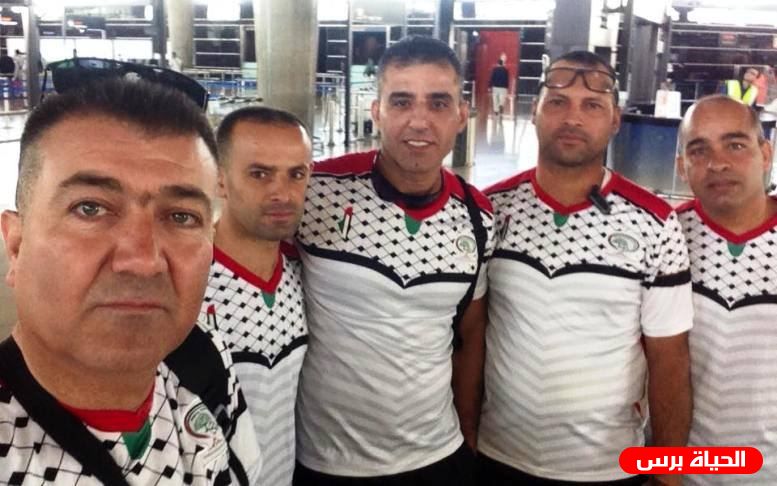 قدامى لاعبي فلسطين يحقق ثلاث انتصارات وخسارة ويكرم في الجزائر