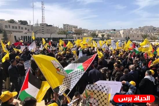 وقفة دعم وتأييد للرئيس في بيت لحم