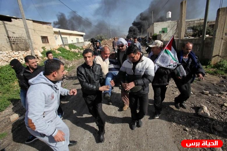 اصابة مواطنين برصاص الاحتلال في عوريف