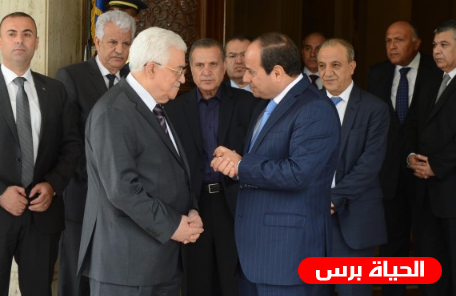الرئيس عباس في شرم الشيخ 