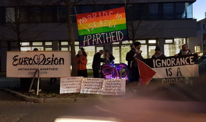  وقفة احتجاجية للجالية الفلسطينية في برلين/ بقلم الناشط الفلسطيني 