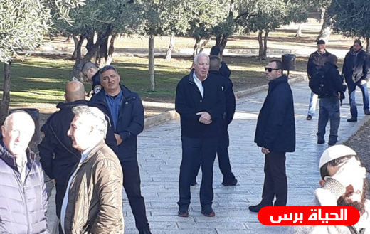 وزير زراعة الإحتلال يقود اقتحامات المتطرفين للأقصى