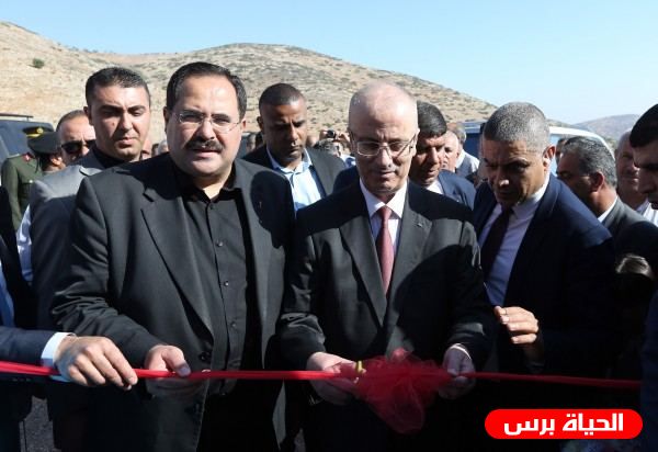 الحمد الله في افتتاح مبنى 