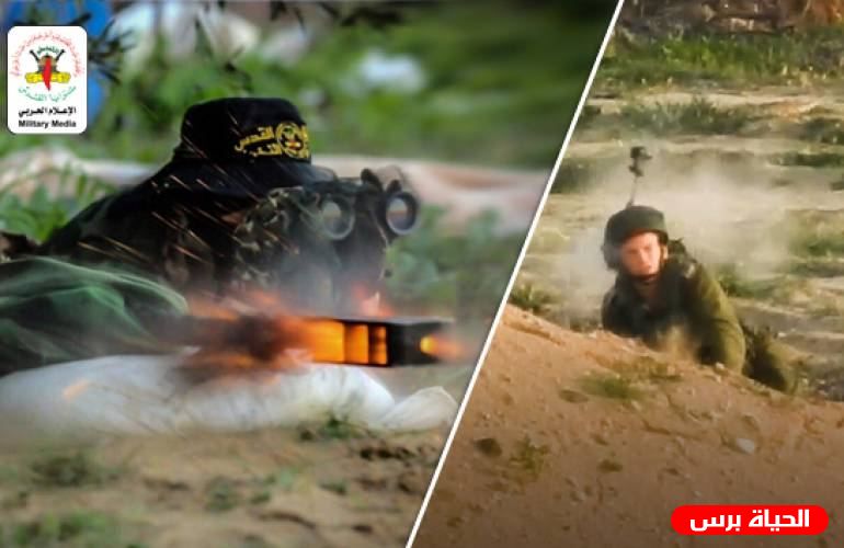 بالفيديو..سرايا القدس تبث مشاهد مصورة لعملية قنص نفذها مجاهدوها