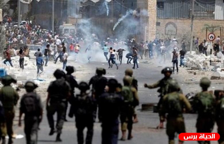 محدث:اصابة 15 مواطنين بالرصاص والعشرات بالاختناق خلال مواجهات مع الاحتلال في المغير شمال شرق رام الله