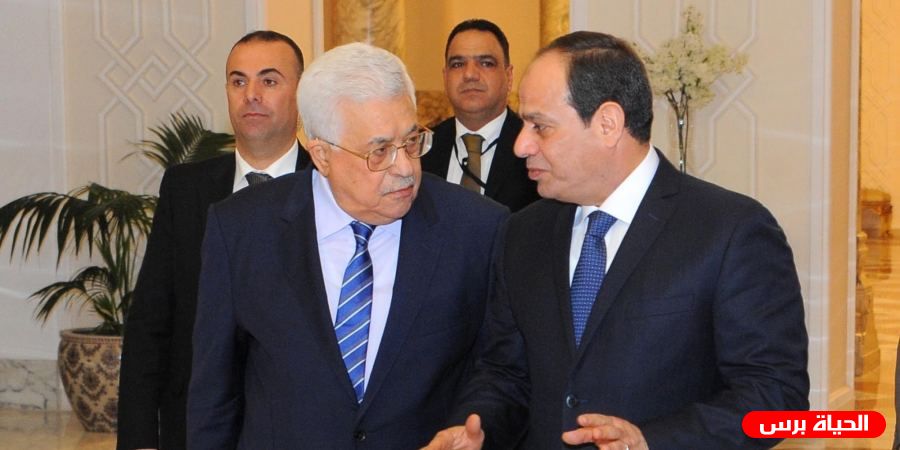 الرئيس عباس يلتقي نظيره المصري في القاهرة