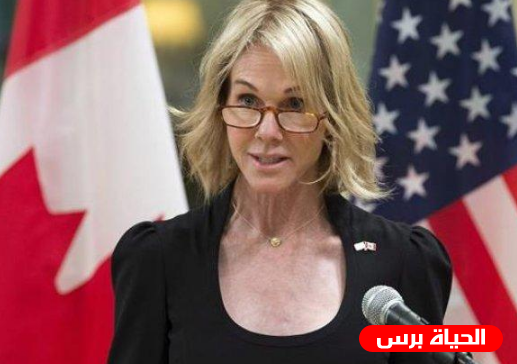 كيلي كرافت سفيرة أمريكا في الأمم المتحدة تهدد الفلسطينيين مجدداً