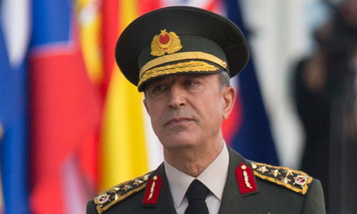 وزير الدفاع التركي : حيدنا 76 جندياً سورياً واستهدفنا 54 موقعاً في إدلب