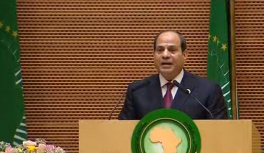 السيسي: القضية الفلسطينية ستبقى حاضرة في قلوب شعوب أفريقيا
