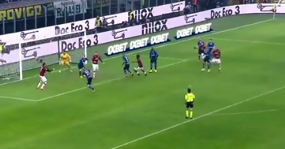 فيديو الاهداف: الانتر ضد ميلان .. ابراهيموفيتش يوجع انتر ميلان بهدفين