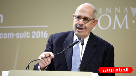 البرادعي: لا أحد يتآمر على العرب لأن لا وزن لهم