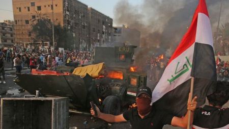 Nasiriyah flares up again ... Confrontations between security forces and protesters, and a warning of security chaos