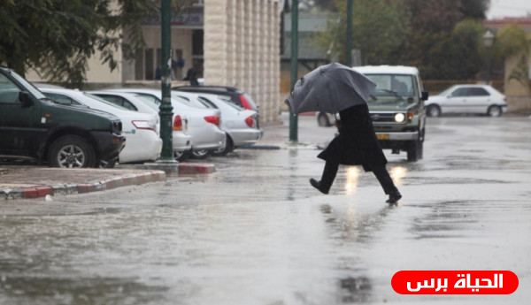 الأرصاد الجوية تعلن كميات الامطار الهاطلة خلال المنخفض الجوي الأخير